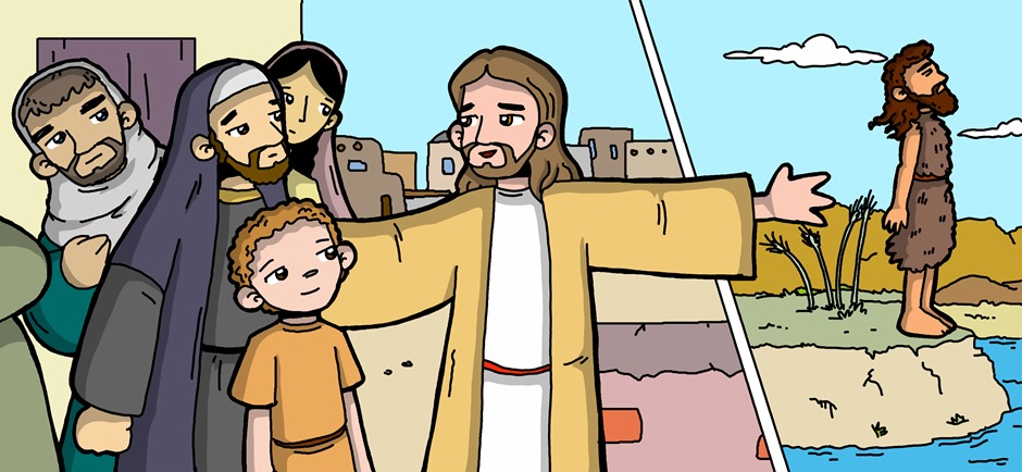 Jésus loue Jean-Baptiste comme prophète